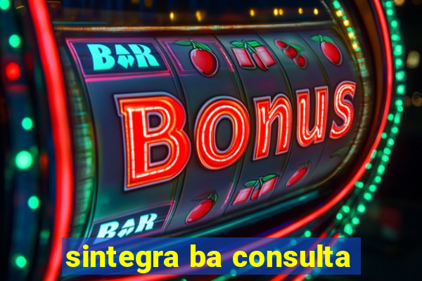 sintegra ba consulta